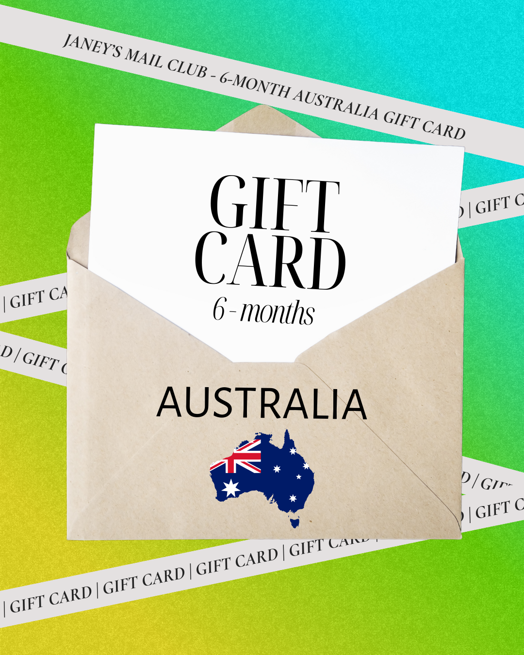 Janey's Mail Club - Australia 6 Month Gift